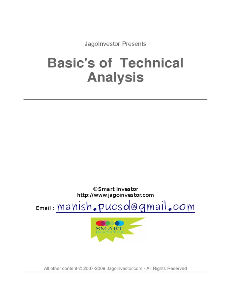 Basics of Technical Analysis From J PDF | PDF