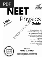 Disha Physics Guide