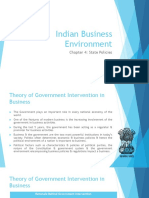 Indian Business Environment - Government Intervention & State Policies
