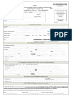 Form A Application for PPF Account