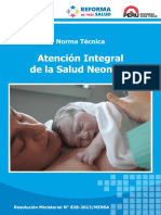 atención integral de salud neonatal