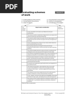 Evaluating SOWs