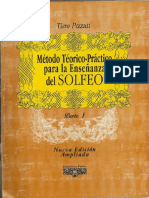 Método Teórico Práctico para La Enseñanza Del Solfeo 1 - Tiero Pezzuti PDF