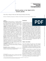 Acupuncture in Haemodialysis Patients at The Quchi (LI11) Acupoint For Refractory Uraemic Pruritus