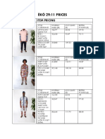 Eko2911 Outfit Prices