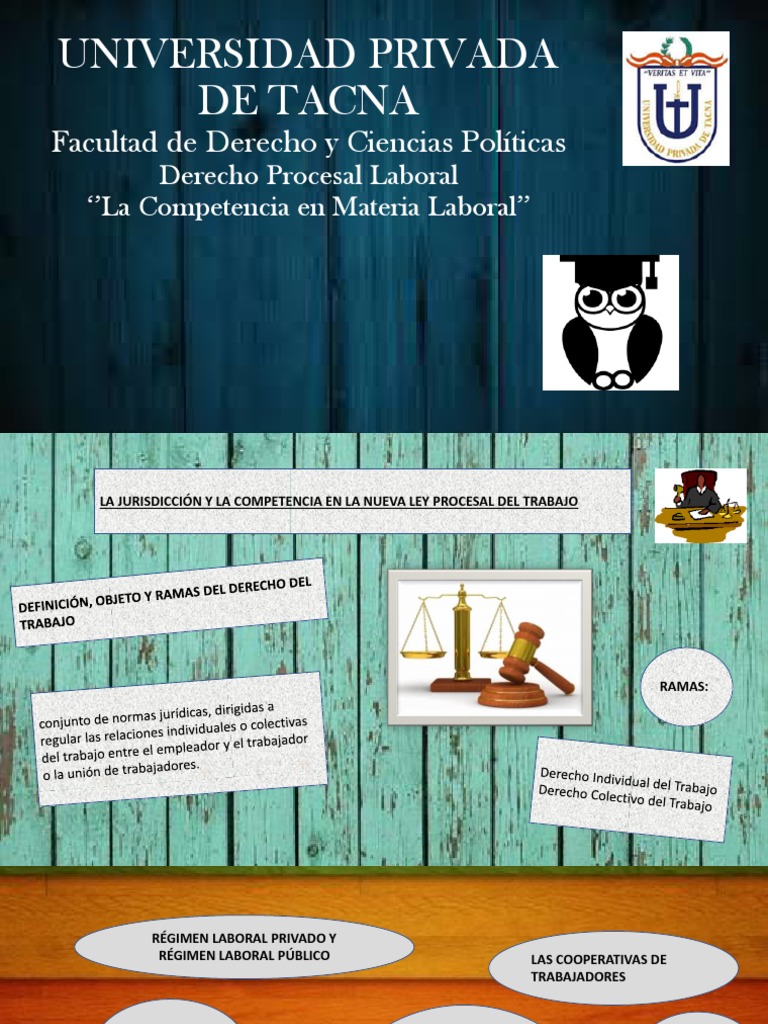 Competencia y Jurisdicción Laboral | PDF | Derecho laboral | Ley procesal
