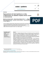 Engrosamiento Del Tallo Hipofisario en Niños y Adolescentes Con Diabetes Insípida