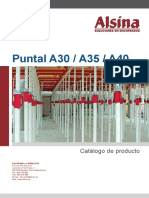 Alsina Catalogo Puntal A30 A35 A40