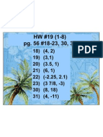 Inf Geo HW #19 (1-8)