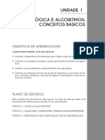 Lógica e algoritmos: conceitos básicos para resolução de problemas