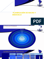 2.2 Planificacion de Macro y Meso