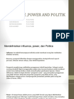 Influence, Power, and Politics Pio