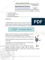 Área de Sedimentador Continuo