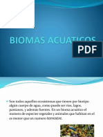 Biomas Acuaticos