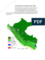 Los principales ecosistemas del Perú