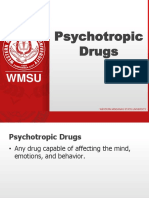 Psychotropic Drugs: Western Mindanao State University