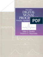 DigitalSignalProcessing 3rdEd Proakis Monalikis