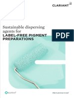 2015 Sustainable Dispersing Agents For Label Free Pigment Preparations