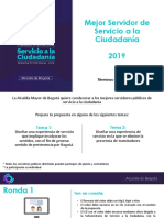 Mejor Servidor Público 2019