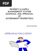 Disposal and Appraisal of Government Properties