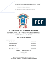 02 Planificación Del Sistema de Gestión de Seguridad y Salud Ocupacional de La Empresa Minera Iska s.a.c. Tacna Ofiiiiii Pa Luz