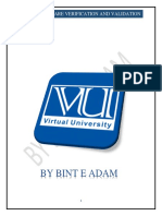 CS608SoftwareVerificationandValidationuni PDF