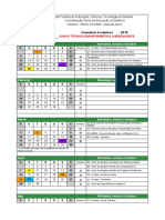 Calendário Subsequente Em Informática - 2019