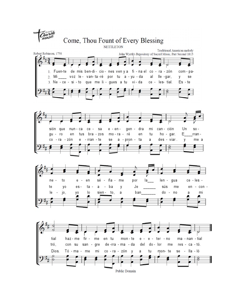 Fuente de Mis Bendiciones - Español | PDF