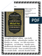 Doa Raja Istighfar: (Dibaca Tiap Hari 10x Selama Bulan Romadlon) Bismillahirrahmanir Rahiim