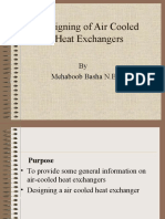 Designing of Air Cooled Heat Exchangers: by Mehaboob Basha N.B