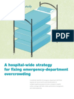 A Hospital Wide Strategy For Fixing Emergency Department Overcrowding