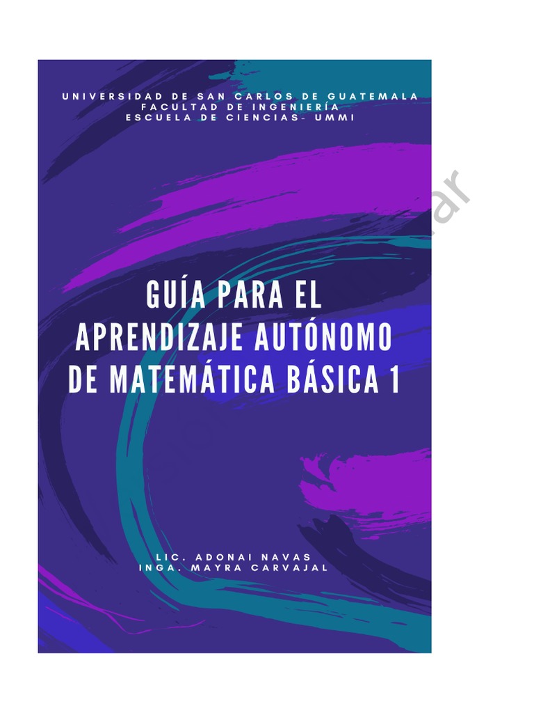 Guía para El Aprendizaje Autónomo de MB1 | PDF | Trigonometría | Ingeniería