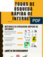 Métodos de Búsqueda Rápida de Internet