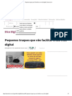 Pequenos Truques Que Vão Facilitar A Sua Vida Digital - Catraca Livre PDF