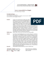 Política, Justicia y Comunidad en Utopía