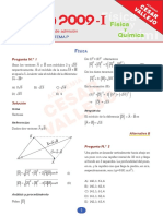 Fisica y Quimica 2009-1 uni