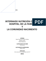 Informe Final Internado Nutricion Clinica Pediatria