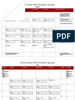 2019 nf summer football calendar