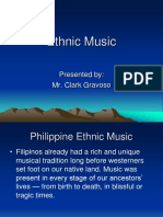 Philippine Ethnic Musical Traditions