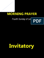 March 31 - Morning Prayer