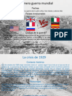 La Primera Guerra Mundial