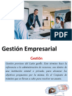 Gestion Empresarial.