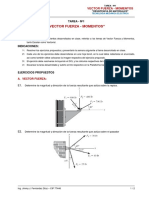 TAREA Nº1 - Vector Fuerza - Momentos PDF