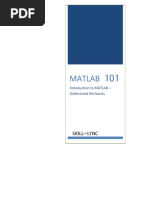 Matlab 101 Documentation