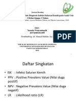 Pewarnaan Gram Urin Untuk Diagnosis Infeksi Saluran Kemih Pada Anak Usia 2 Bulan Hingga 2 Tahun