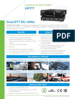 Smartptt Rg-1000E: Integrated Solution For Mototrbo