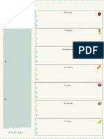 Weekly Planner PDF