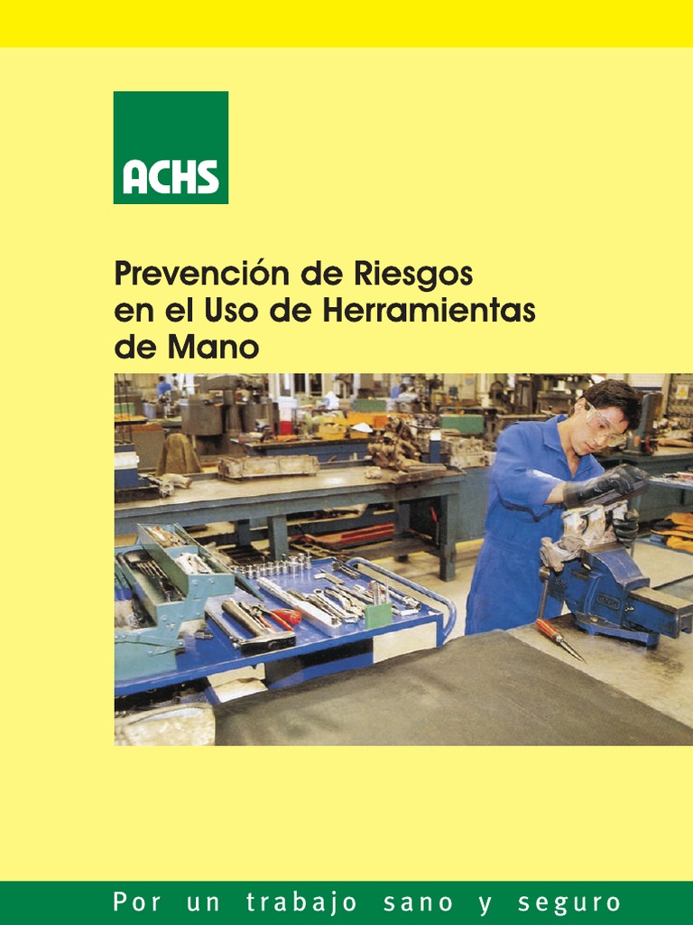 Seguridad en el Uso de Herramientas de Mano | PDF | Tornillo | Herramientas