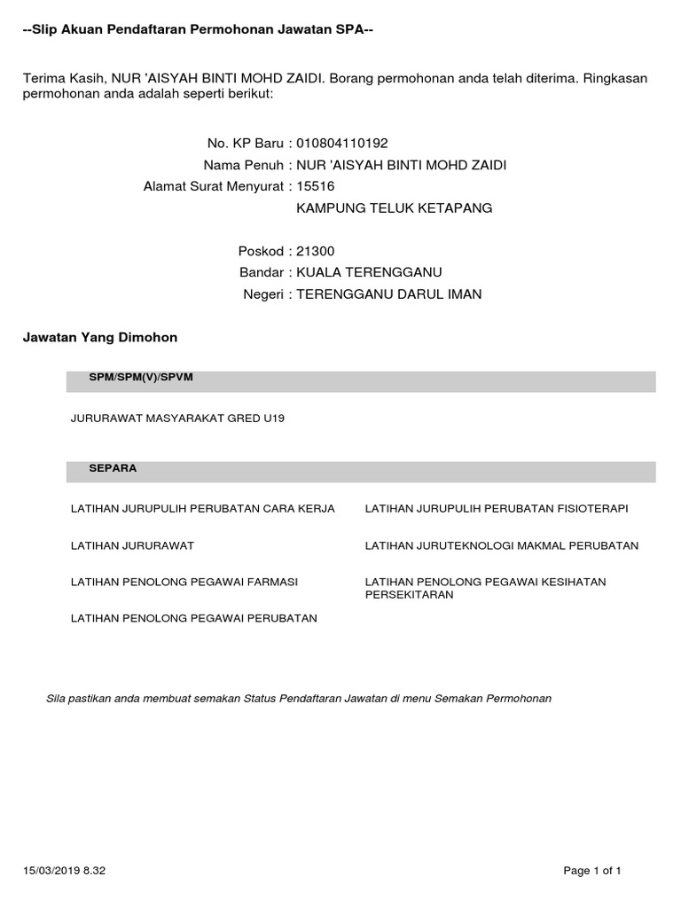 Contoh Soalan Temuduga Penolong Pegawai Farmasi V Soalan