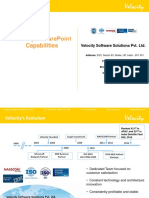 Velocity Sharepoint Capabilities v0.2